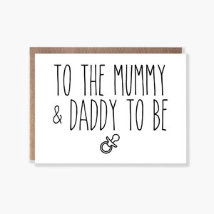 À la future maman et au futur papa, félicitations, grossesse, nouveau-né, baby shower, félicitations grossesse, carte de grossesse, carte de fête des mères