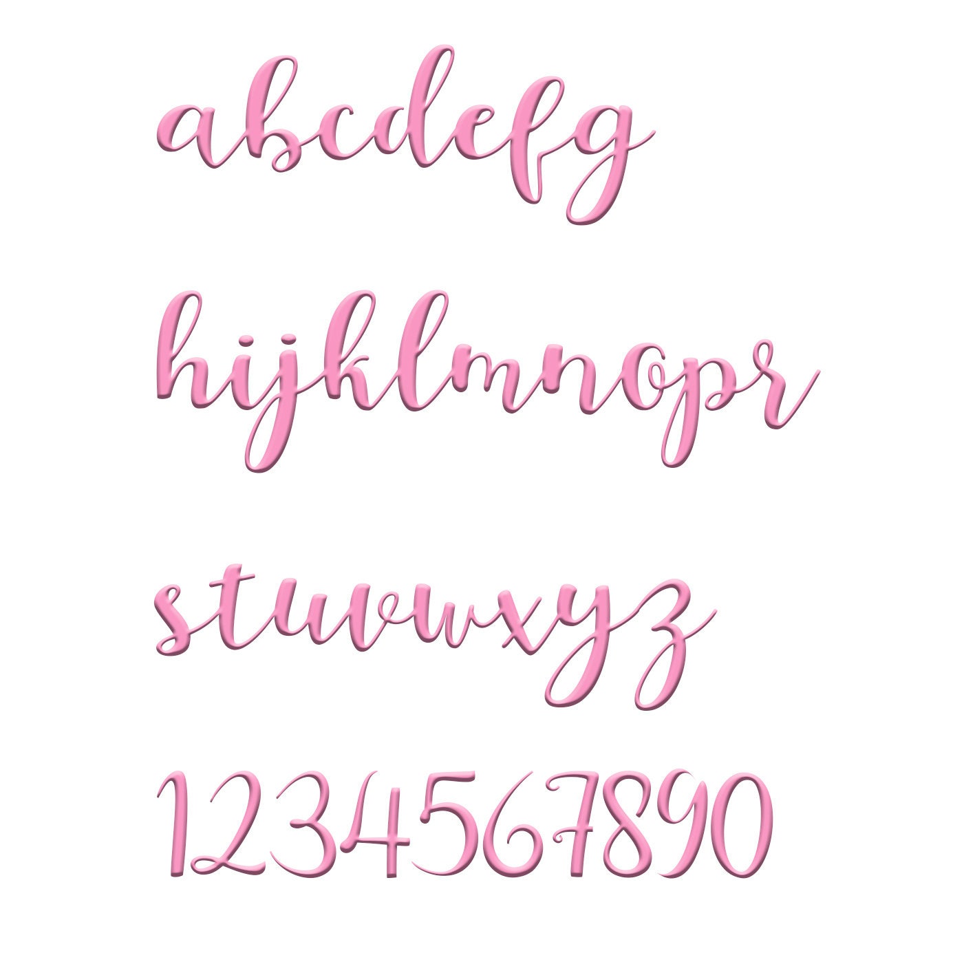 BX Font. Magnolia Embroidery Font, Embroidery Design Etsy