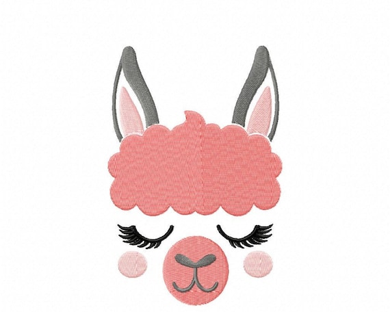Lama 2 size embroidery design embroidery sybju  etsy