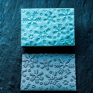 Tapete de textura 20 floco de neve de Natal, carimbo de Natal, sabão, carimbo de argila, carimbo de tinta, carimbo de tinta carimbo de Natal, carimbo de argila de polímero