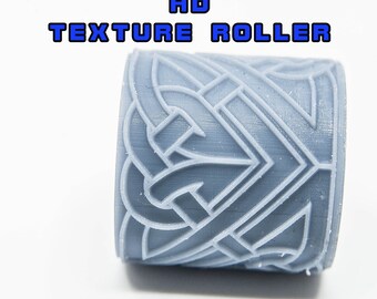 Texture roller, clay texture, high quality texture, clay stamp, texture stamp, polymer clay stamp,  clay stamp SM-01