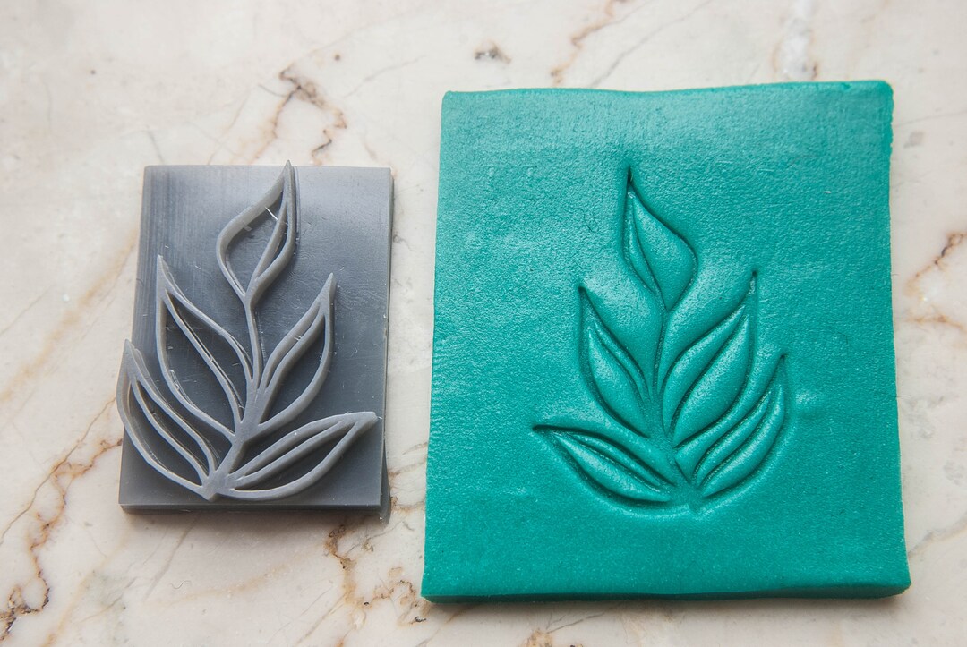 Polymer Clay Stamps 06 Metal Clay Stamp Clay Stamp Polymer Etsy