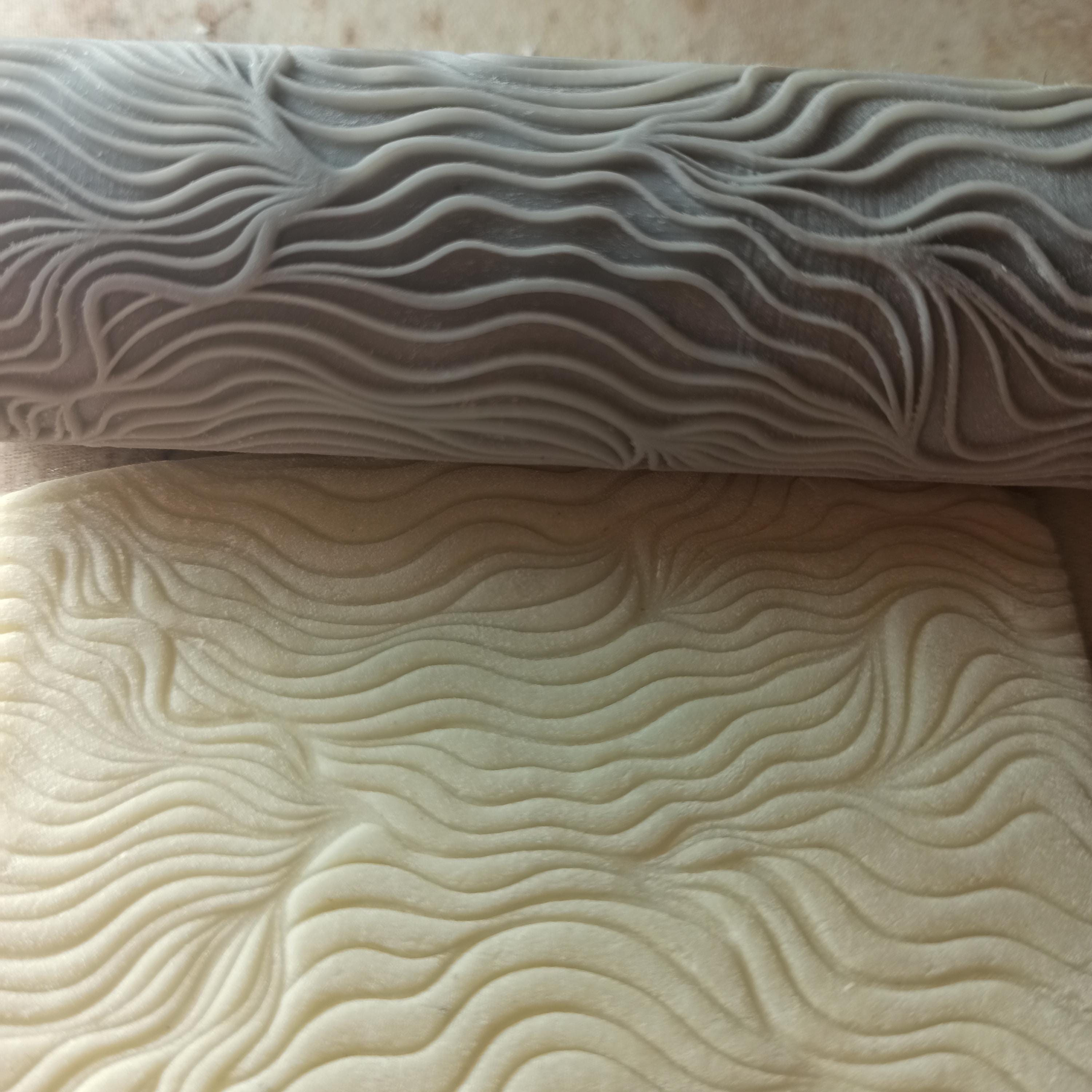 Texture Roller L45, Wave Roll, Ornament Texture, Wave Texture, High ...