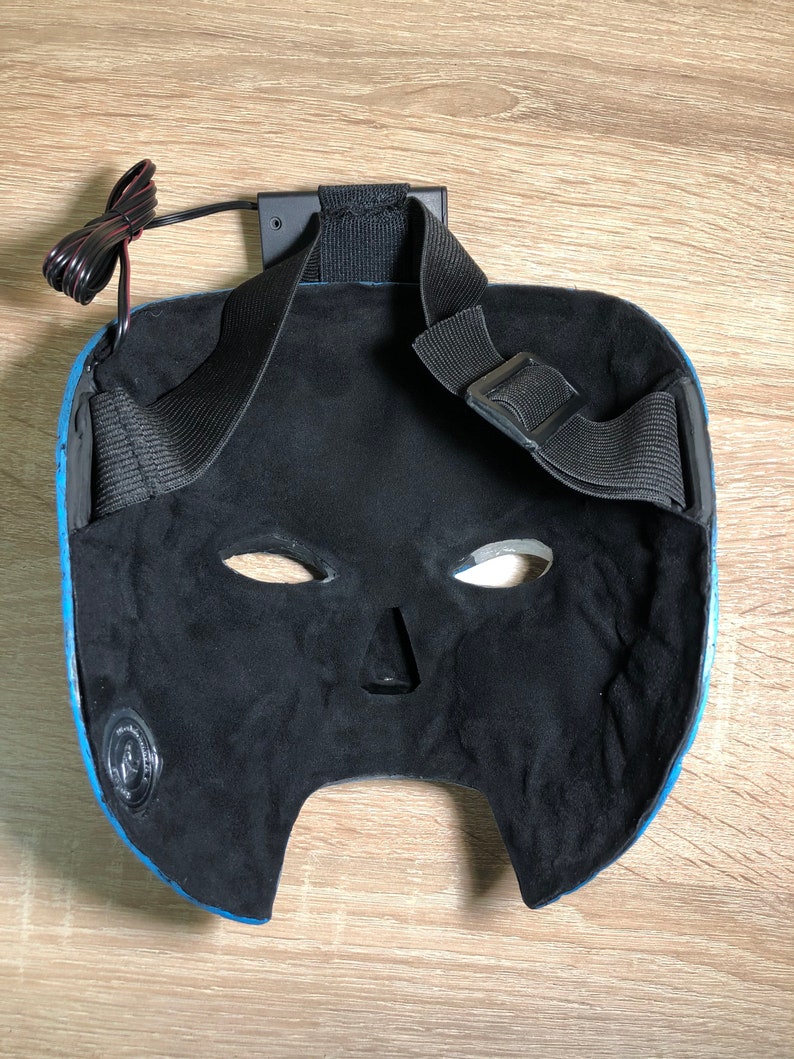 Johnny 3 Tears J3Ts mask from Hollywood Undead with light up Etsy