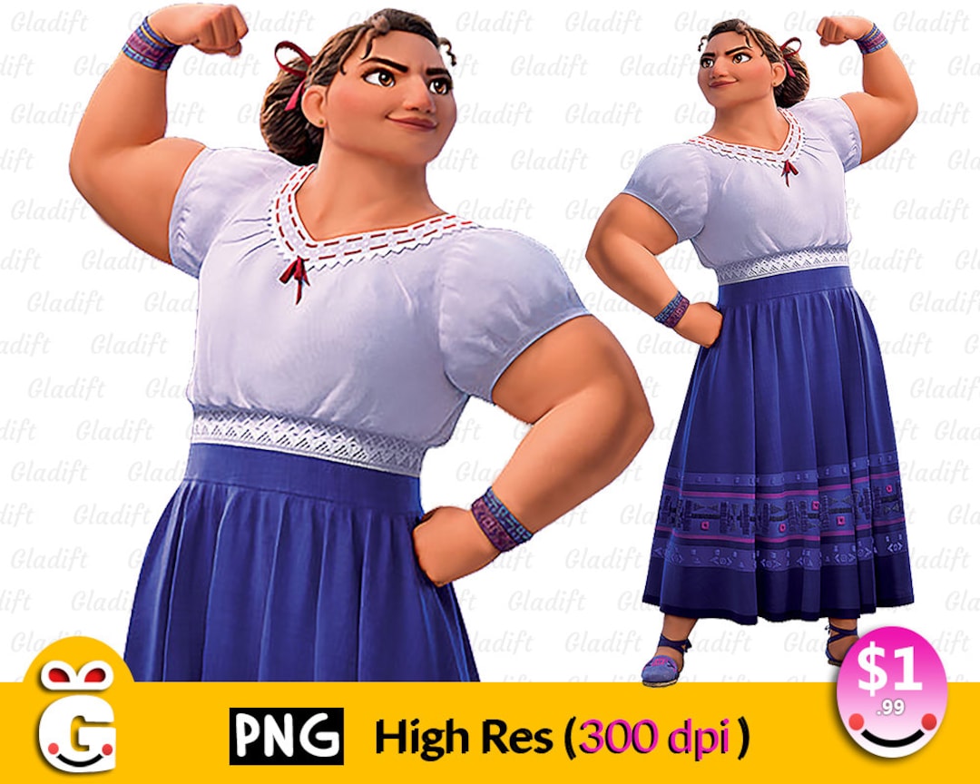 Luisa Encanto Png Luisa Png Luisa Madrigal Png Luisa Etsy Canada