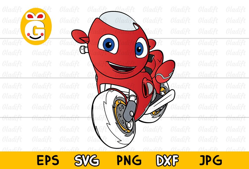 Ricky Zoom Ricky Zoom Svg Ricky Zoom Birthday Svg Ricky Etsy