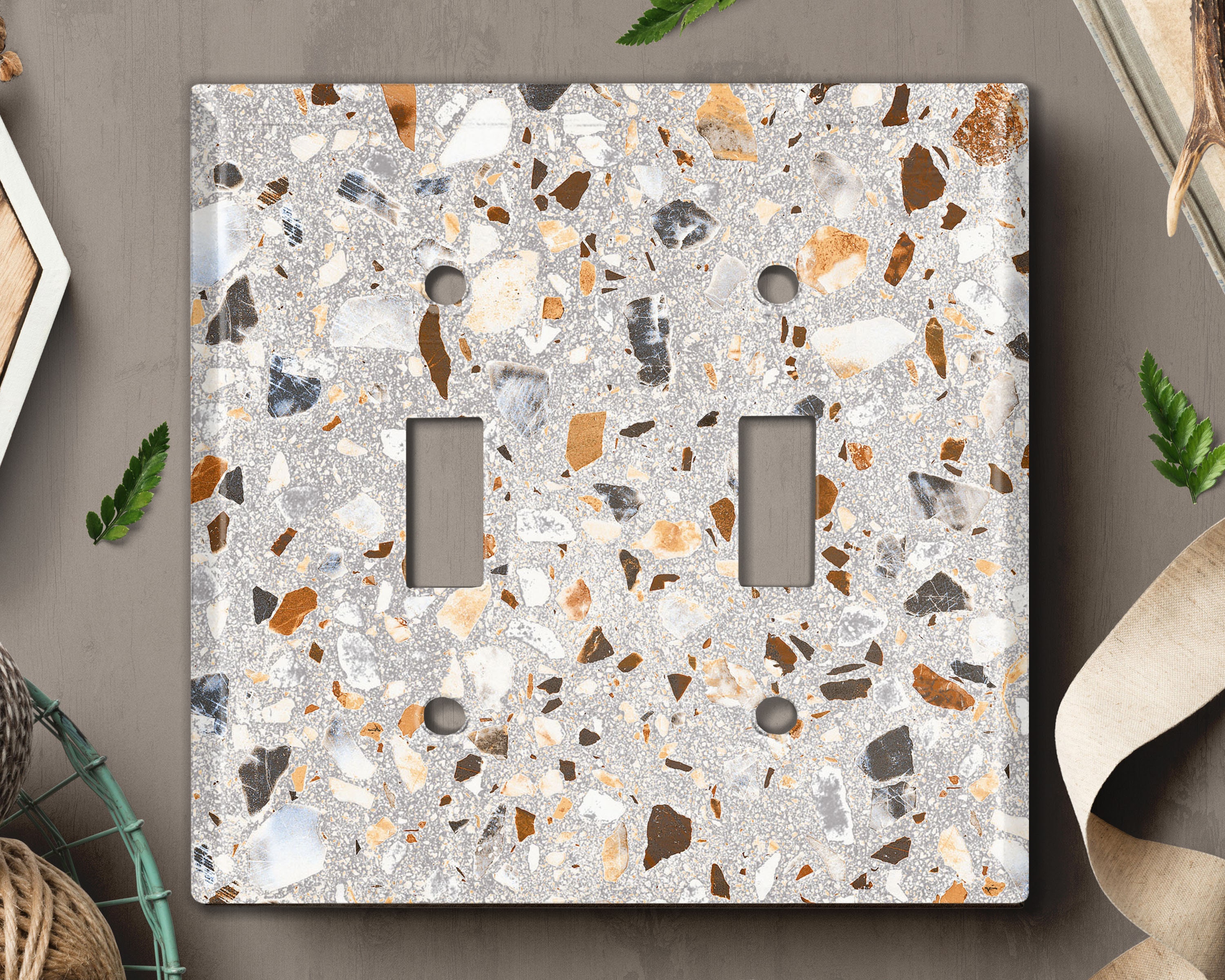 15+ Stone Light Switch Covers