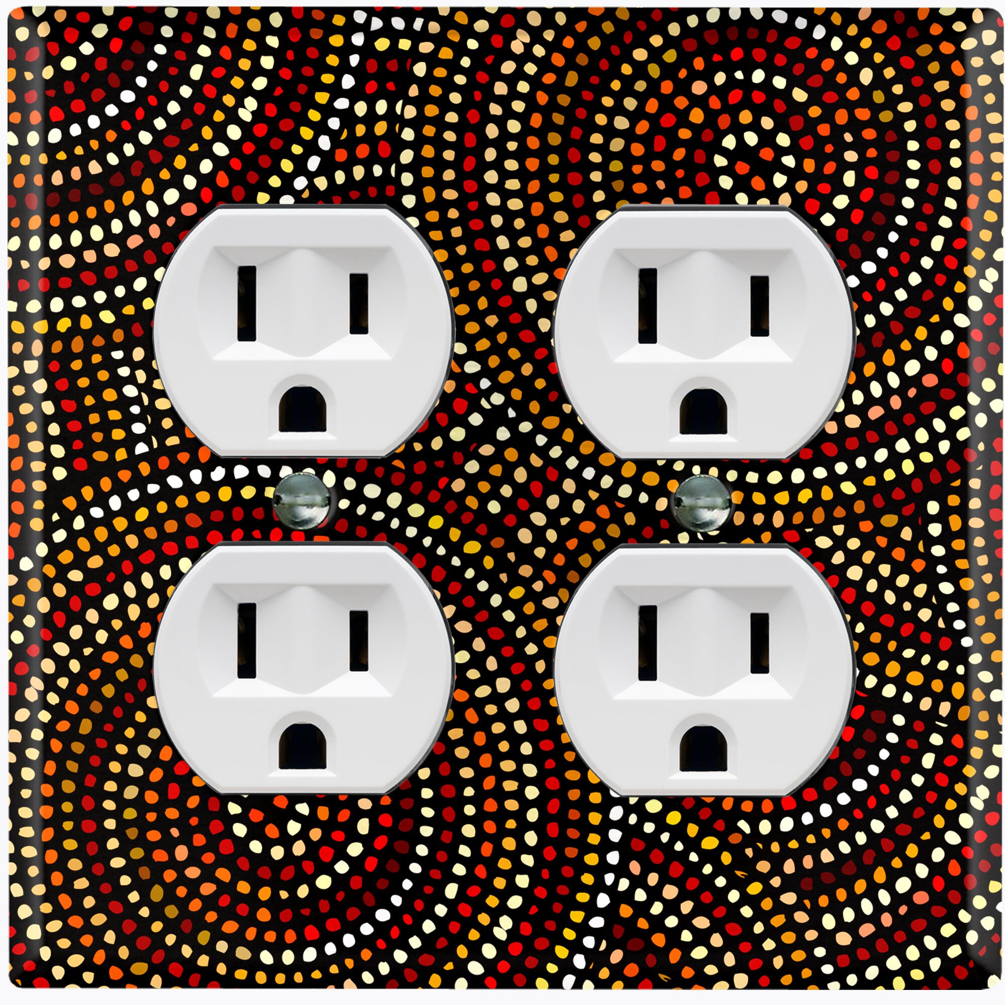 Interruptor de luz de metal / pared placa cubierta salida | Etsy