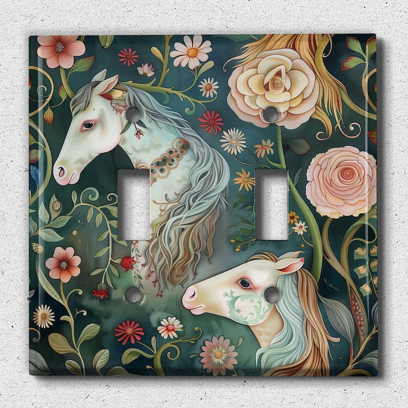 Horse Light Switch Cover - Etsy