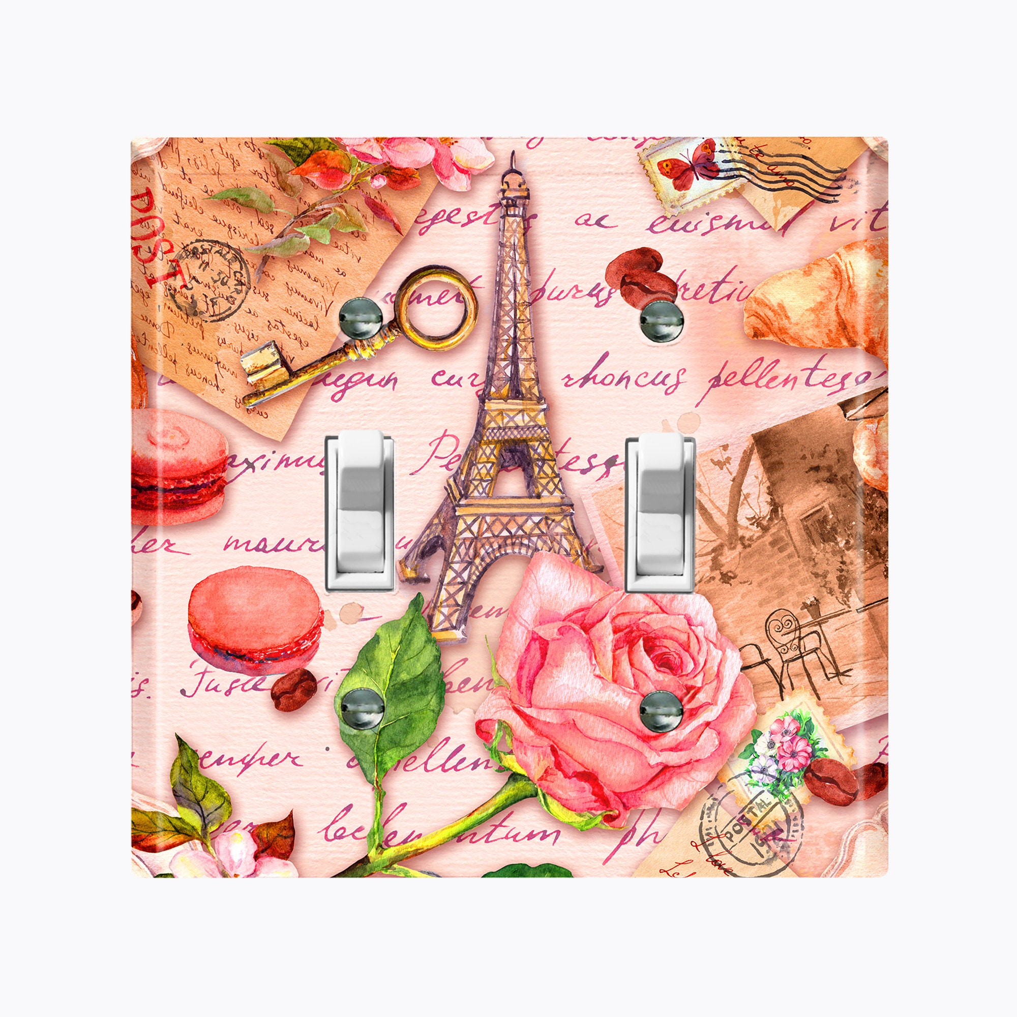 Cubierta de placa de pared de metal / para interruptor de luz | Etsy