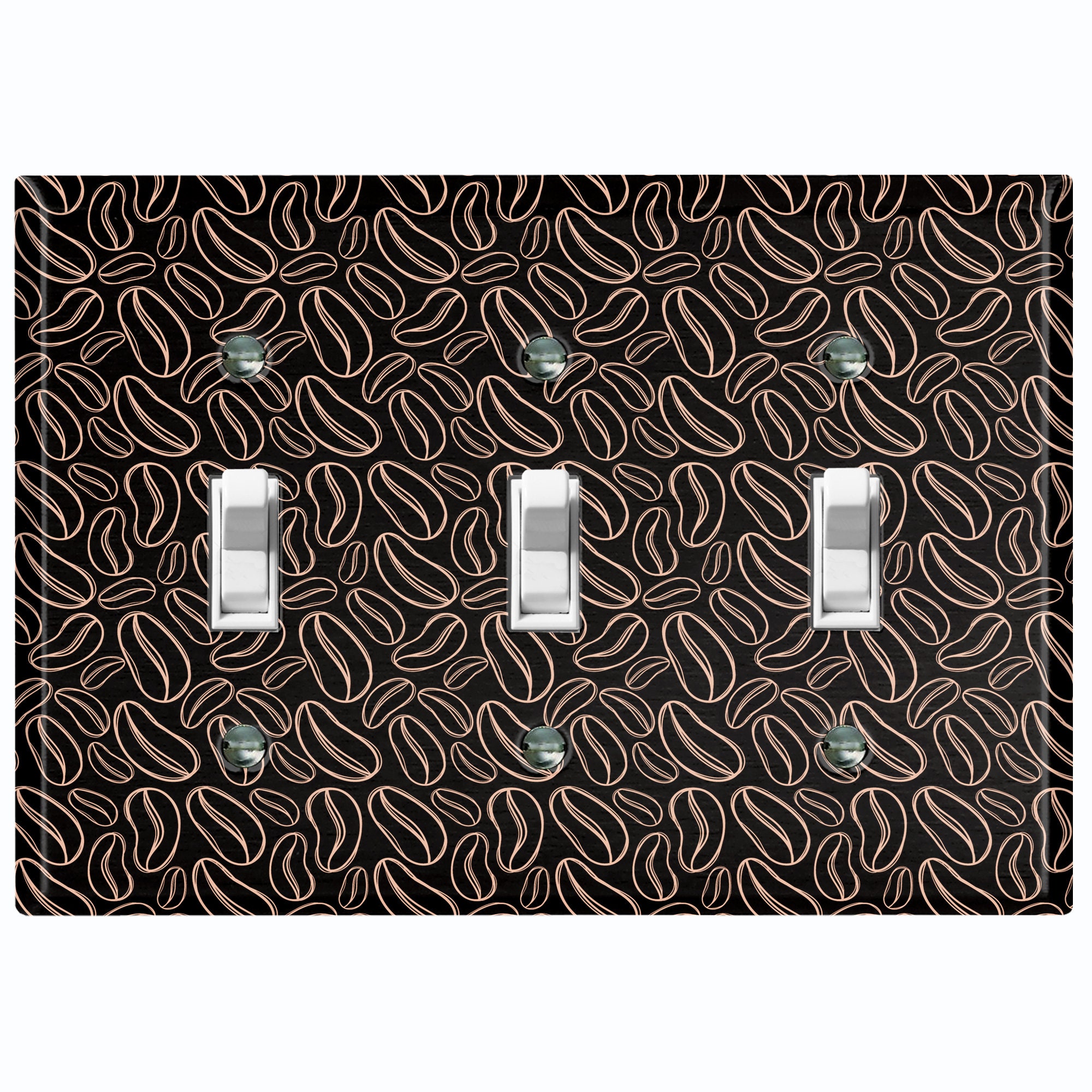 Interruptor de luz de metal / tapa de la placa de pared | Etsy