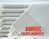 40x70 quot , Personalized Turkish Towel beach, beach towel, blanket, wedding gifts, personalized beach towel, bachelorette party decorations