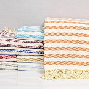 PERSONALIZED Turkish Beach Towel, 40x70&quot; Embroidered or Printing Beach Towel Gift, Gift for Woman who has Everything, Mothers Day Gifts
