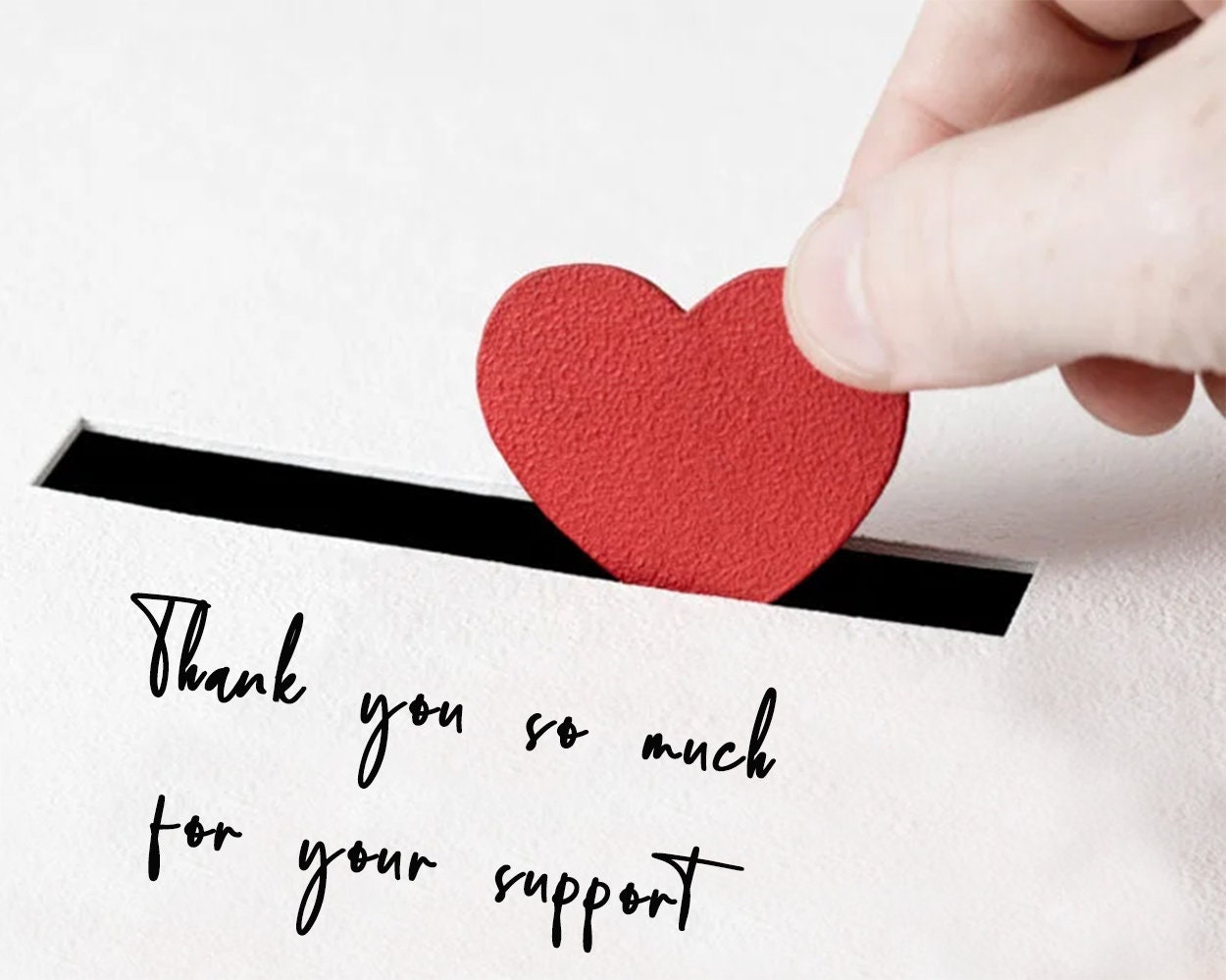 TIP BOX, Thank you for your contribution to our small business. I want you to know that we will always do our best for you