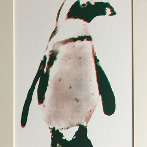 screen print Penguin D