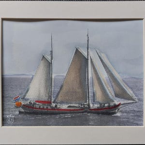 Navire de sérigraphie à Terschelling 2