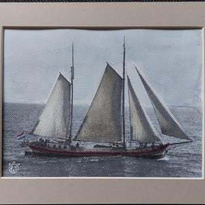 Navire de sérigraphie à Terschelling 1