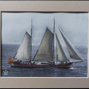 Navire de sérigraphie à Terschelling 3
