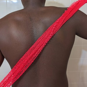 African exfoliating bath sponge/sapo ,and back scrubber (FREE SHIPPING)