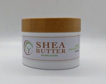 Pure African Organic Shea Butter (100g(3.5oz) and 250g(8.8oz)