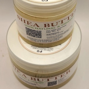 Raw Unrefined Shea Butter, 100% Natural Ghana, Skin Hair Moisturizer image 3
