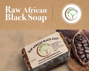 Raw African soap - Ghana (4 oz and 2oz)