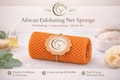 African Exfoliating Bath Net Sponge: Nylon Body Scrubber
