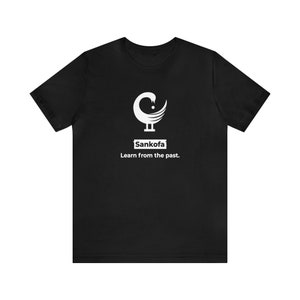 Adinkra, Sankofa, afrikanische T-Shirts, Adinkra T-Shirts, Adinkra Symbole Unisex T-Shirt, Geschenk T-Shirt, T-Shirts, Gye Nyame