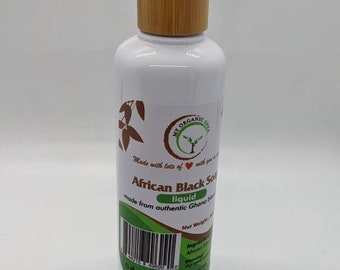 African black soap 16oz - SCENTED & UNSCENTED