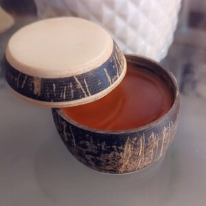 Unique Handmade Coconut Shell Container With Lid - Etsy
