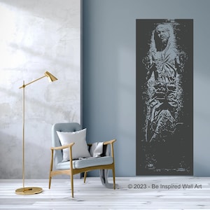 Han Solo Carbonite Wall Sticker - 2 Sizes to Choose