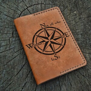 Leather Passport Holder Personalized, Custom Leather Passport Cover, Passport Wallet, Travel Wallet, Leather Passport Case, Gift for Him Her