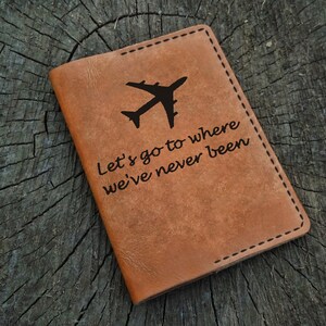 Leder Passhalter Personalisiert, Benutzerdefinierte Leder Passport Cover, Passport Brieftasche, Reise Brieftasche, Leder Passport Case, Geschenk für Ihn Sie