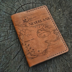 Funda de cuero para pasaporte personalizada, funda de cuero para pasaporte personalizada, billetera para pasaporte, billetera de viaje, estuche de cuero para pasaporte, regalo para él o para ella