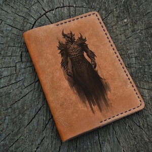 Funda de cuero para pasaporte personalizada, funda de cuero para pasaporte personalizada, billetera para pasaporte, billetera de viaje, estuche de cuero para pasaporte, regalo para él o para ella
