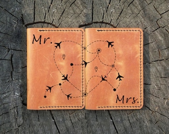 Personalized Passport Holder Couple Set, Passport Cover Personalized Couple, Personalized Passport Cover for Couples, Passport Wallet Couple