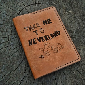 Funda de cuero para pasaporte personalizada, funda de cuero para pasaporte personalizada, billetera para pasaporte, billetera de viaje, estuche de cuero para pasaporte, regalo para él o para ella