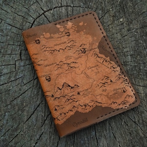 Funda de cuero para pasaporte personalizada, funda de cuero para pasaporte personalizada, billetera para pasaporte, billetera de viaje, estuche de cuero para pasaporte, regalo para él o para ella