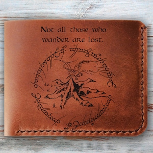 Cartera de cuero para hombre Cartera de cuero personalizada Cartera de cuero para hombre Regalo personalizado para hombre, Regalos de aniversario, Regalo para él