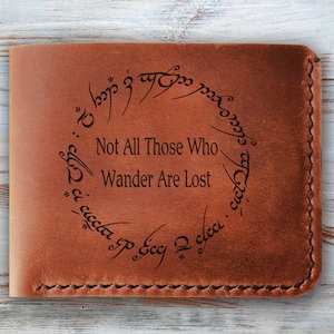 Leather Wallet Mens Personalized Leather Wallet Men’s Leather Wallet Custom Personalized Gift for Men, Anniversary Gifts, Gift for Him