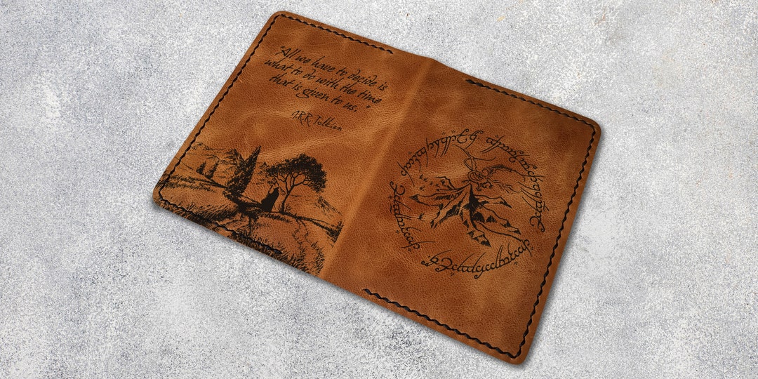 Leather Passport Holder Personalized, Custom Leather Passport Cover ...