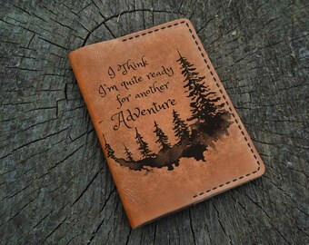 Leather Passport Holder Personalized, Custom Leather Passport Cover, Passport Wallet, Travel Wallet, Leather Passport Case, Gift for Him Her