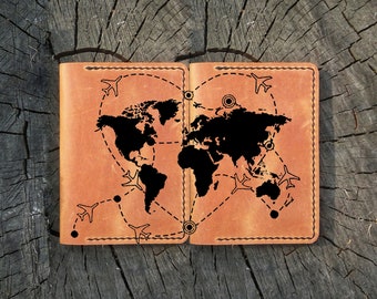 Personalized Passport Holder Couple Set, Passport Cover Personalized Couple, Personalized Passport Cover for Couples, Passport Wallet Couple