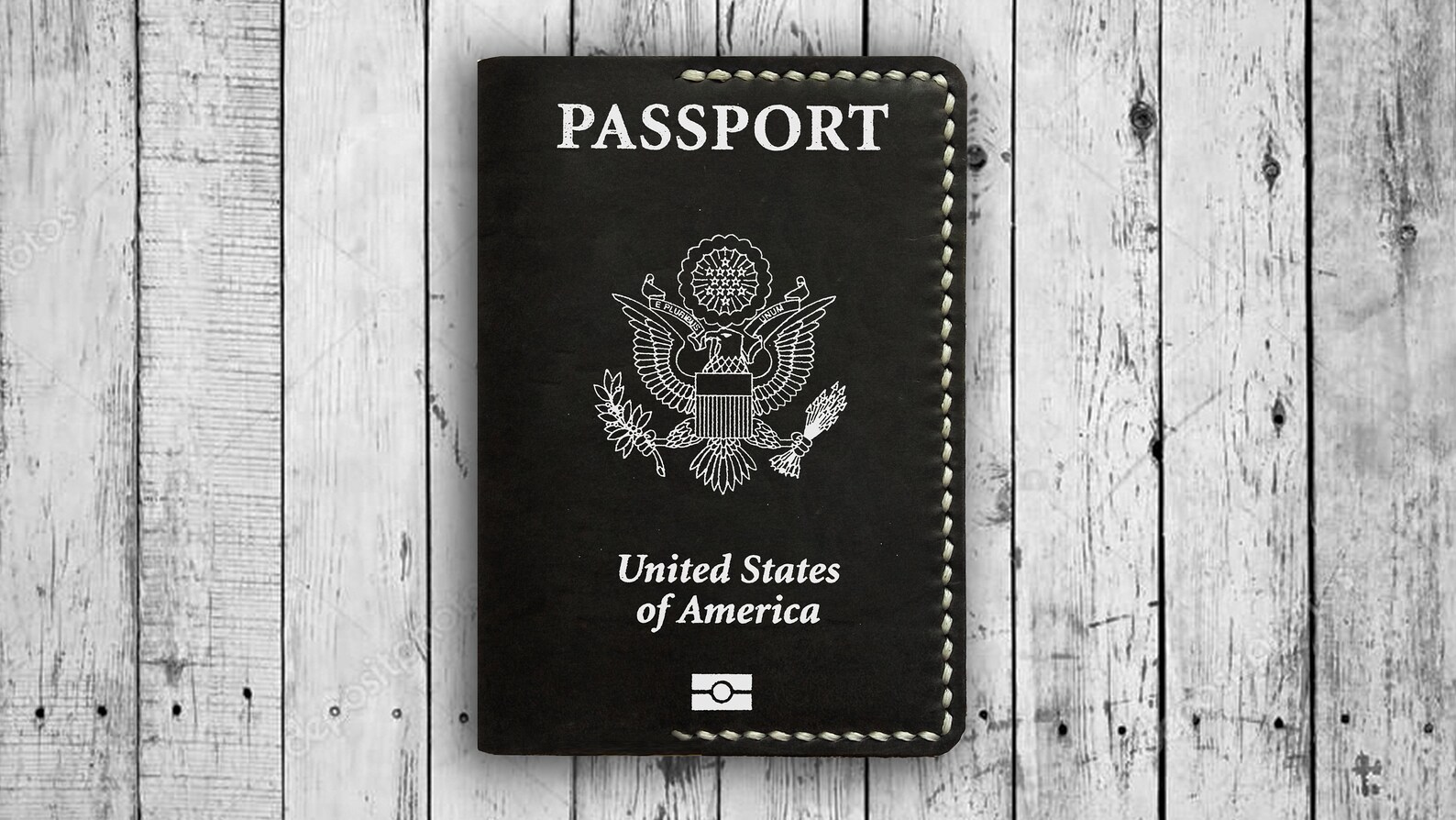 Leather Passport Cover Personalized Passport United States of Etsy