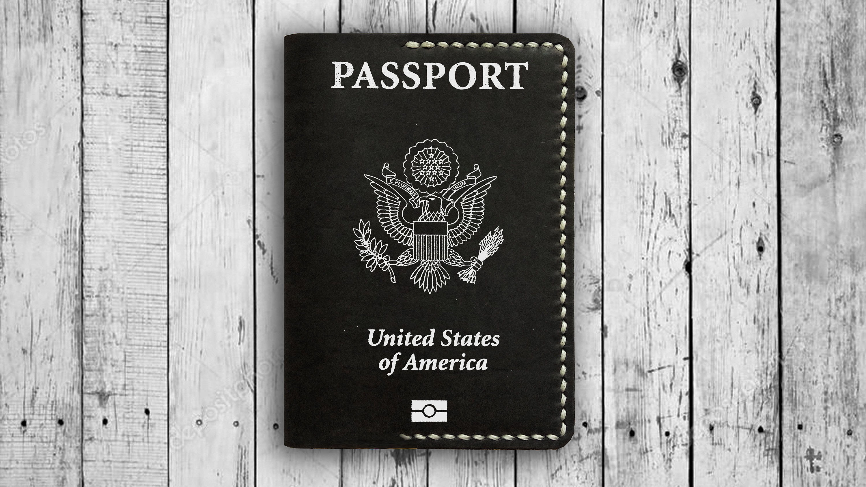 Leather Passport Cover Personalized Passport United States of Etsy