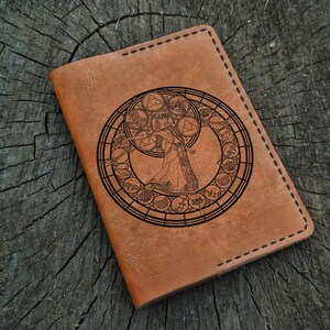 Funda de cuero para pasaporte personalizada, funda de cuero para pasaporte personalizada, billetera para pasaporte, billetera de viaje, estuche de cuero para pasaporte, regalo para él o para ella