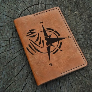 Leder Passhalter Personalisiert, Benutzerdefinierte Leder Passport Cover, Passport Brieftasche, Reise Brieftasche, Leder Passport Case, Geschenk für Ihn Sie