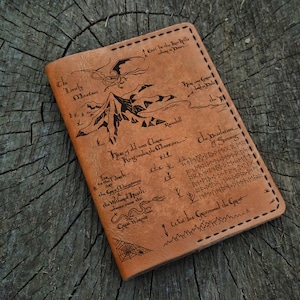 Porte-passeport en cuir personnalisé, Étui pour passeport en cuir personnalisé, Porte-passeport, Portefeuille de voyage, Étui pour passeport en cuir, Cadeau pour lui et elle