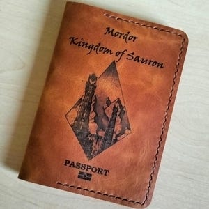 Leren paspoorthouder gepersonaliseerd, aangepaste leren paspoorthoes, paspoortportemonnee, reisportemonnee, leren paspoorthoesje, cadeau voor hem haar