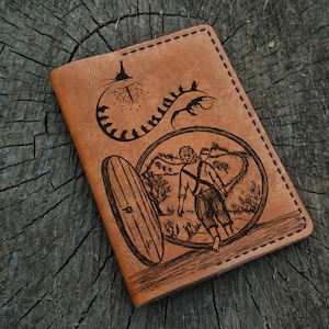 Leather Passport Holder Personalized, Custom Leather Passport Cover, Passport Wallet, Travel Wallet, Leather Passport Case, Gift for Him Her